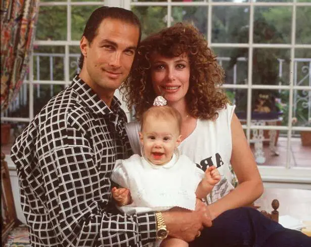 Dominic Seagal with Family